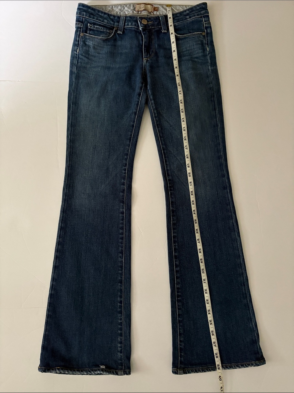 PAIGE Indigo Flare Jeans - Picture 8 of 12